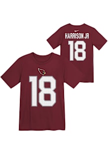 Marvin Harrison Jr.  Arizona Cardinals Boys Red Nike NN Short Sleeve T-Shirt