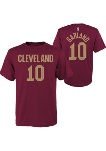 Darius Garland Cleveland Cavaliers Youth Maroon Flat NN Player Tee