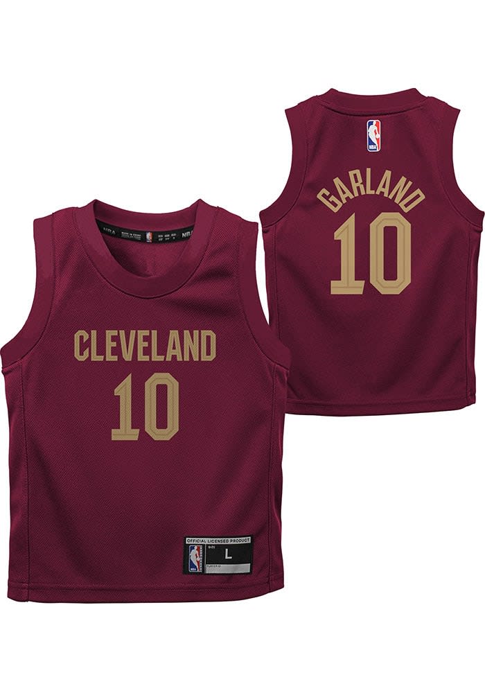 Darius Garland # Cleveland Cavaliers Boys MAROON Replica Jersey