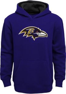 Baltimore Ravens Youth Purple Prime Long Sleeve Hoodie