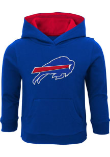 Buffalo Bills Toddler Blue Prime Long Sleeve Hooded Sweatshirt