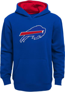 Buffalo Bills Boys Blue Prime Long Sleeve Hooded Sweatshirt