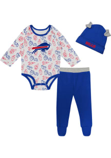 Buffalo Bills Infant Blue Little Champ Set Top and Bottom