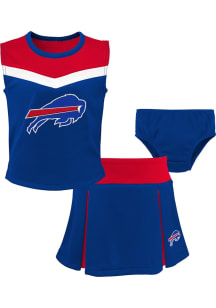 Buffalo Bills Girls Blue Spirit Cheer Cheer Set