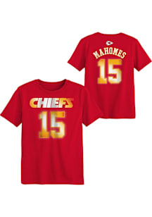 Travis Kelce  Kansas City Chiefs Boys Red Thermal NN Short Sleeve T-Shirt