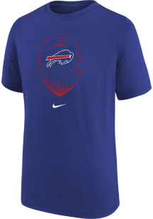 Nike Buffalo Bills Boys Blue Nike Legend Icon Short Sleeve T-Shirt