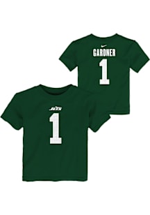 Sauce Gardner New York Jets Toddler Green Nike NN Short Sleeve Player T Shirt