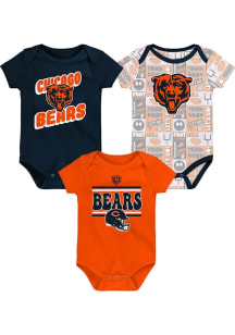 Chicago Bears Baby Navy Blue Play Day One Piece