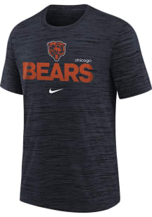 Nike Chicago Bears Youth Navy Blue Nike Velocity Short Sleeve T-Shirt
