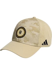 Adidas Indiana Hoosiers MIL APP SLOUCH Adjustable Hat - Tan