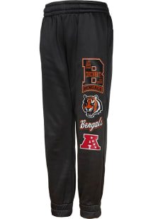 Cincinnati Bengals Youth Black Training Camp Sweatpants