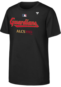 Cleveland Guardians Youth  Div Series Clinch Locker Room Short Sleeve T-Shirt