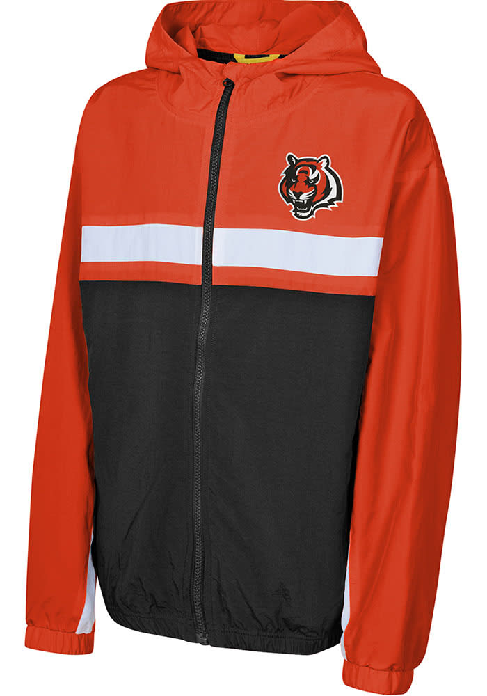 Cincinnati Bengals Youth BLACK Headliner Light Jacket - 133429704