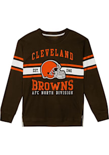 Cleveland Browns Boys Brown All of the Lights Long Sleeve T-Shirt