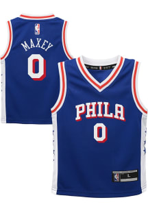 Tyrese Maxey  Outer Stuff Philadelphia 76ers Toddler Blue Replica Jersey Basketball Jersey