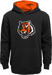 Cincinnati Bengals Boys Black Boys 4-7 Prime Long Sleeve Hooded Sweatshirt