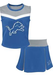 Detroit Lions Girls Blue Spirit Cheer Set Cheer