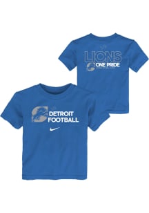 Nike Detroit Lions Toddler Blue Nike NFL Essential Short Sleeve T-Shirt