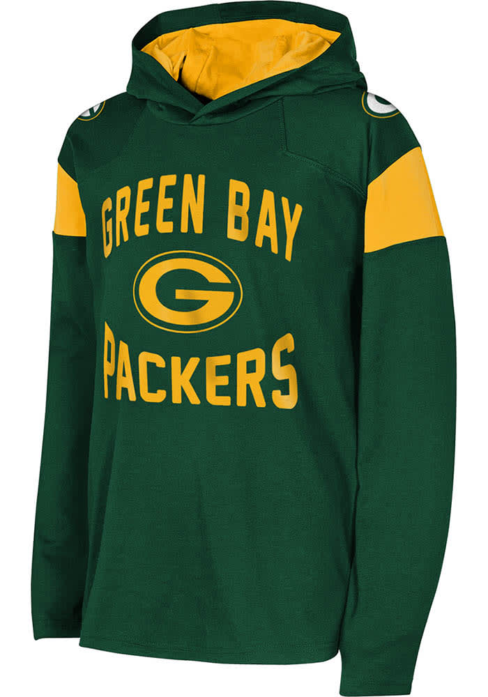 Green bay packers youth sweatshirt best sale