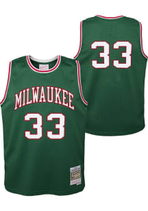 Giannis Antetokounmpo  Mitchell and Ness Milwaukee Bucks Toddler Green Swingman Road Jersey Bask..