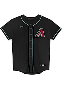 Nike Arizona Boys Black Alt. 1 Replica Blank Baseball Jersey
