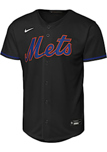 Nike New York Mets Youth Black Alt. 1 Replica Blank Jersey