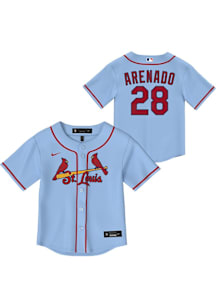 Nolan Arenado  St Louis Cardinals Toddler Light Blue Alt. 1 Replica Jersey