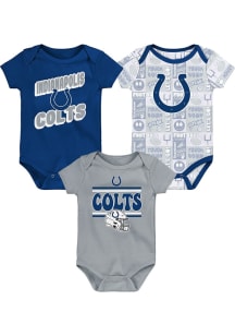 Indianapolis Colts Baby Blue Play Day One Piece