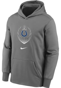 Nike Indianapolis Colts Youth Grey Nike Legend Icon Long Sleeve Hoodie