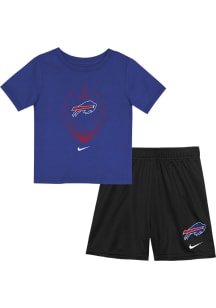 Nike Buffalo Bills Toddler Blue Legend Icon Set Top and Bottom