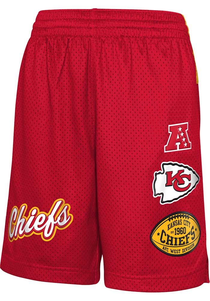 Kansas City Chiefs Boys Red Game Time Legwear Shorts 133431655