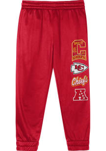 Kansas City Chiefs Boys Red Training Camp Sweatpants