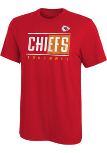 Kansas City Chiefs Youth Red Pumped Up Short Sleeve T-Shirt