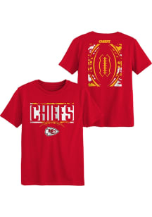 Kansas City Chiefs Boys Red The Blitz Short Sleeve T-Shirt