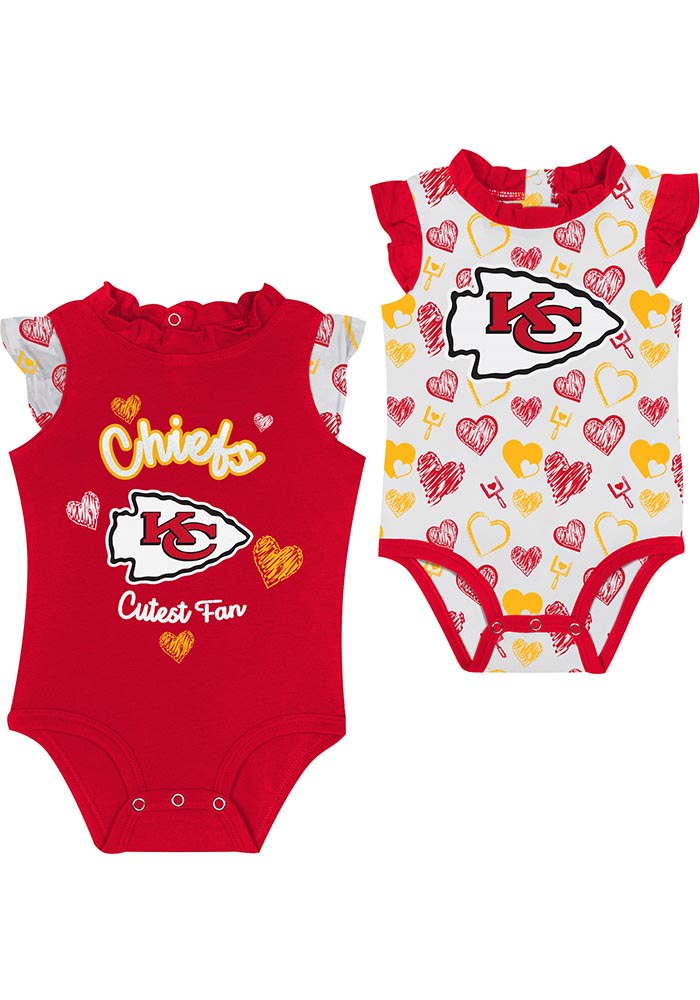 Chiefs Baby Girl Kansas City Chiefs Onesie Kansas City Chiefs Baby