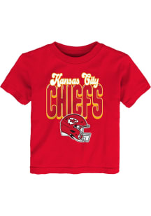 Kansas City Chiefs Infant Tall Boy Short Sleeve T-Shirt Red