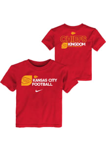 Nike Kansas City Chiefs Toddler Red Nike NFL Essential Short Sleeve T-Shirt