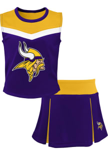 Minnesota Vikings Girls Purple Spirit Cheer Set Cheer