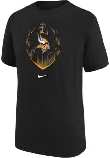 Nike Minnesota Vikings Boys Black Nike Legend Icon Short Sleeve T-Shirt