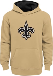 New Orleans Saints Youth Gold Prime Long Sleeve Hoodie