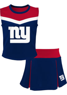 New York Giants Girls Blue Spirit Cheer Set Cheer