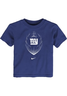 Nike New York Giants Toddler Blue Nike Legend Icon Short Sleeve T-Shirt