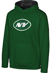 New York Jets Youth Green Prime Long Sleeve Hoodie