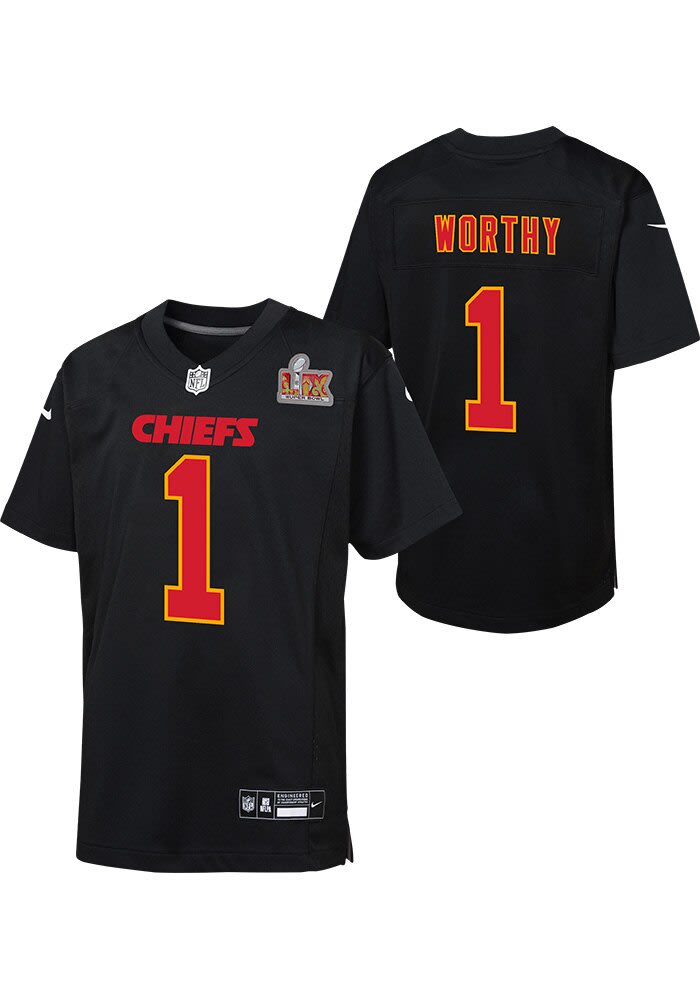 Kansas City Chiefs Xavier Worthy Youth 2024 Super Bowl Participant