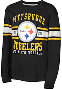 Pittsburgh Steelers Youth Black All of the Lights Long Sleeve T-Shirt