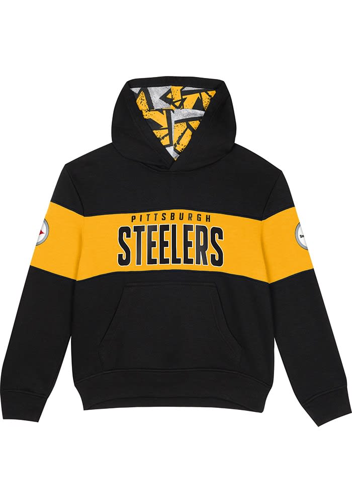 Pittsburgh Steelers Boys Red Zone Hoodie Ã‚Â BLACK 133433375
