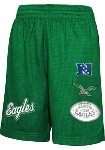 Philadelphia Eagles Boys Kelly Green Retro Game Time Shorts