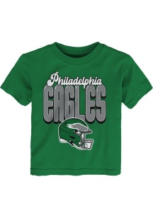 Philadelphia Eagles Infant Retro Tall Boy Short Sleeve T-Shirt Kelly Green