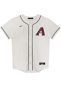 Nike Arizona Boys White Home Replica Blank Baseball Jersey