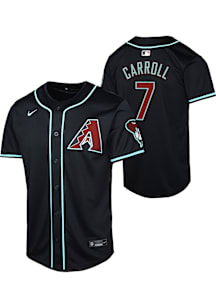 Corbin Carroll  Nike Arizona Diamondbacks Youth Black Alt Limited Jersey